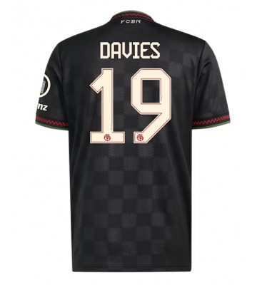 Bayern Munich Alphonso Davies #19 Tredjetrøje 2025-26 Kortærmet